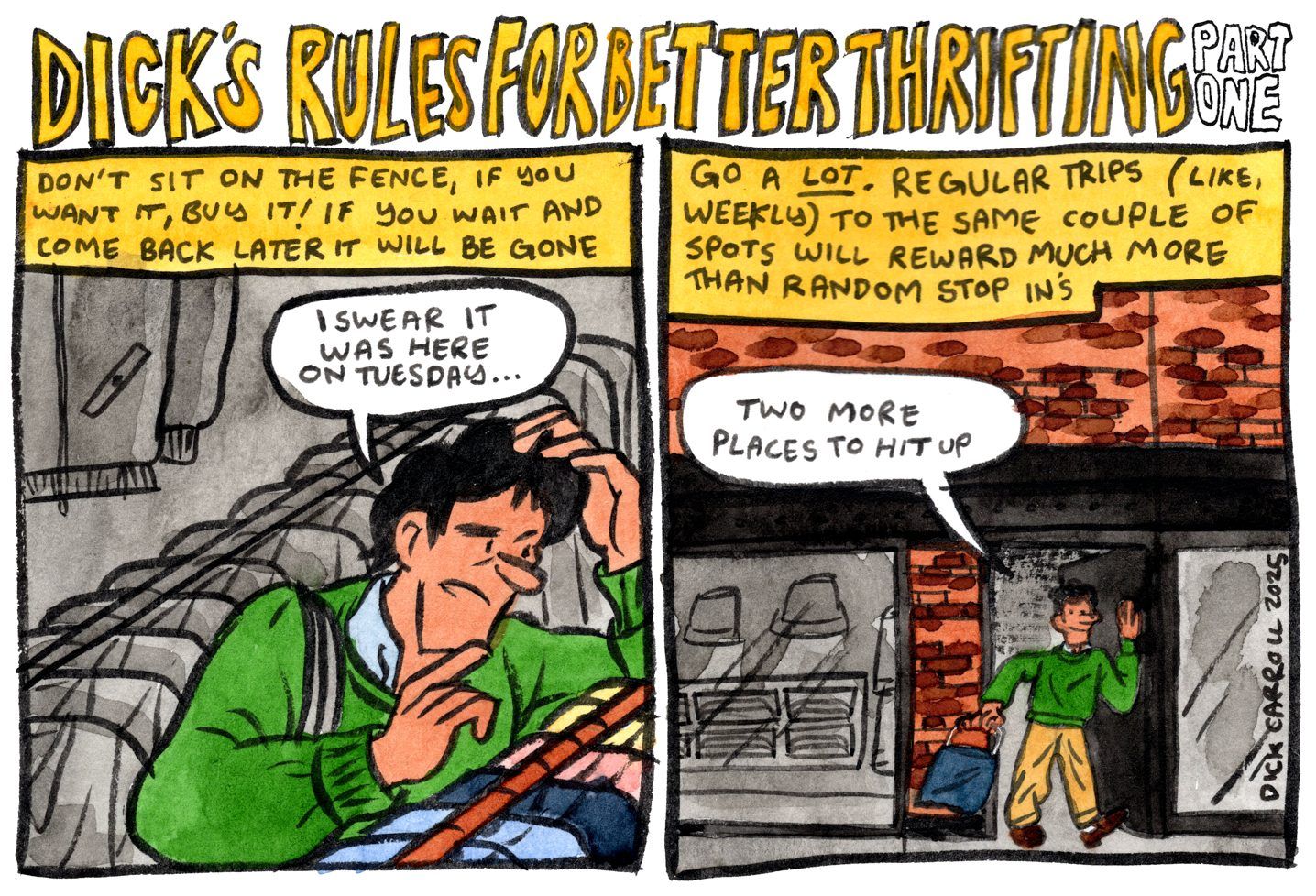 Preview image for Style & Fashion Drawings: Thrifting Tips, Part One